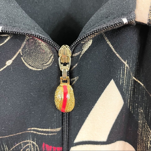 Joseph Ribkoff Art Deco Zip Front Jacket - Picture 6 of 7